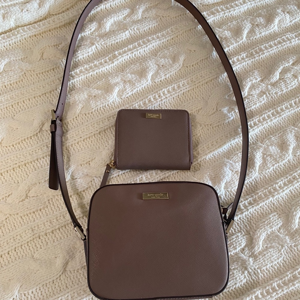 Kate Spade Crossbody Purse and Wallet Set